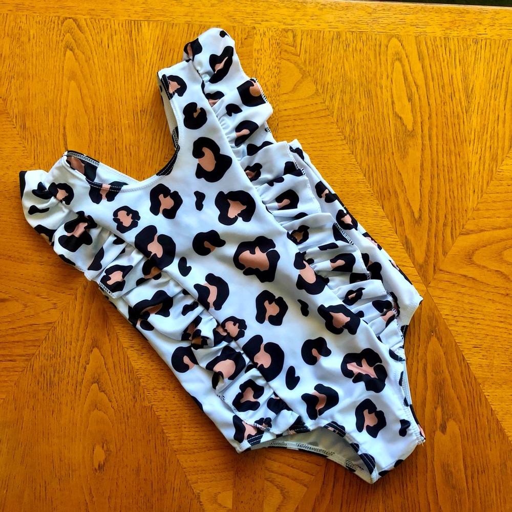 2T Cheetah Print Swimsuit